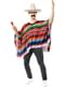 Mexikanischer Poncho für Erwachsene
