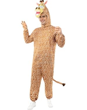 Costum Madagascar Melman Girafa pentru adulti