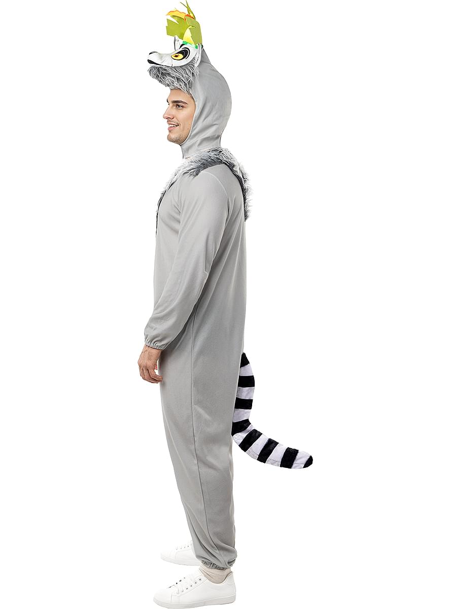 Costume di Madagascar Re Julien per uomo