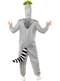 Madagaskar King Julien kostume til mænd