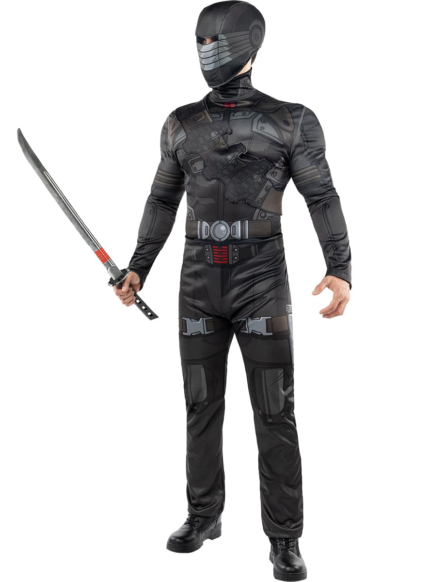 Pieaugušo Snake Eyes kostīms - Gi Joe