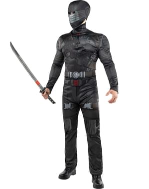 Snake Eyes kostüüm täiskasvanutele - Gi Joe