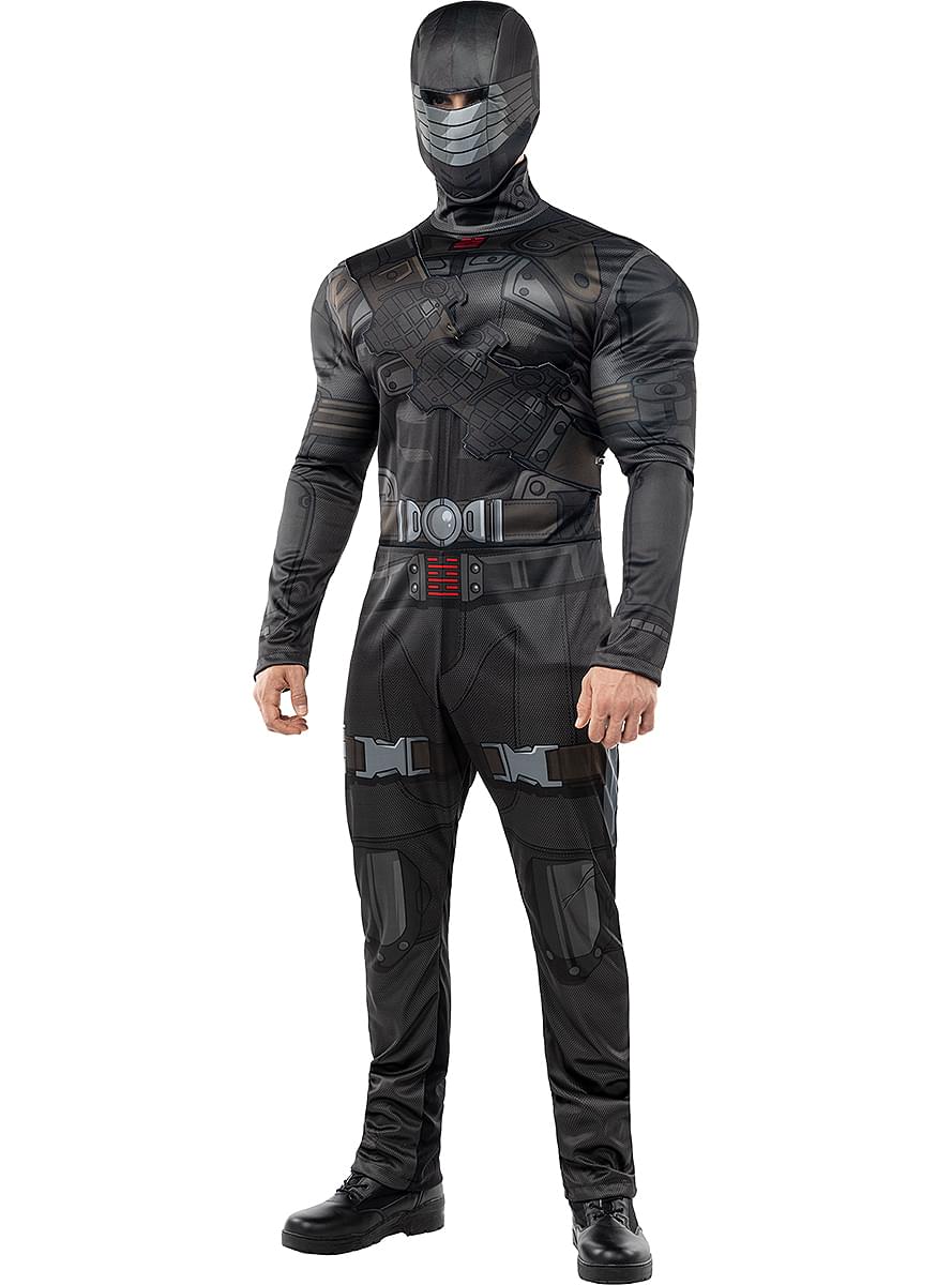 Kostým Snake Eyes pro dospělé -GI Joe