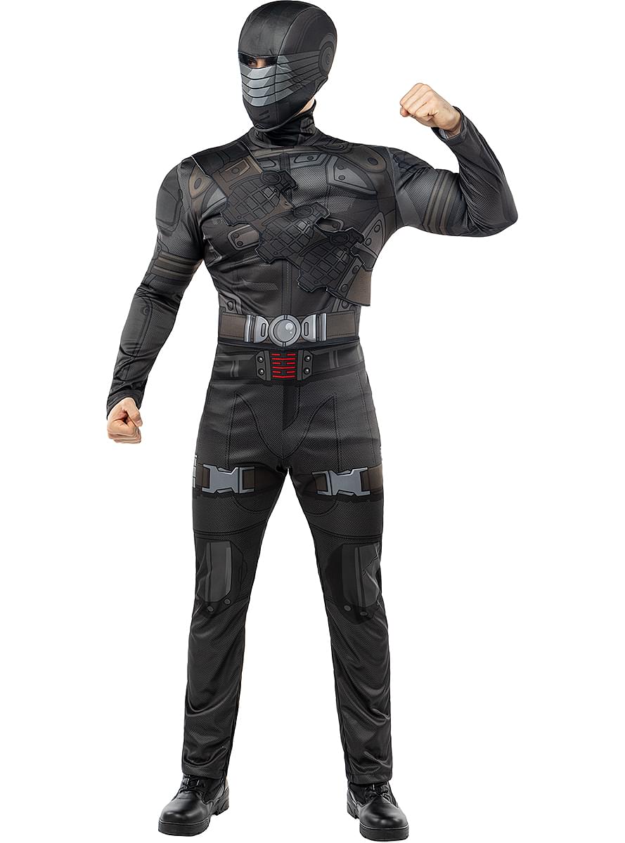 Kostým Snake Eyes pro dospělé -GI Joe