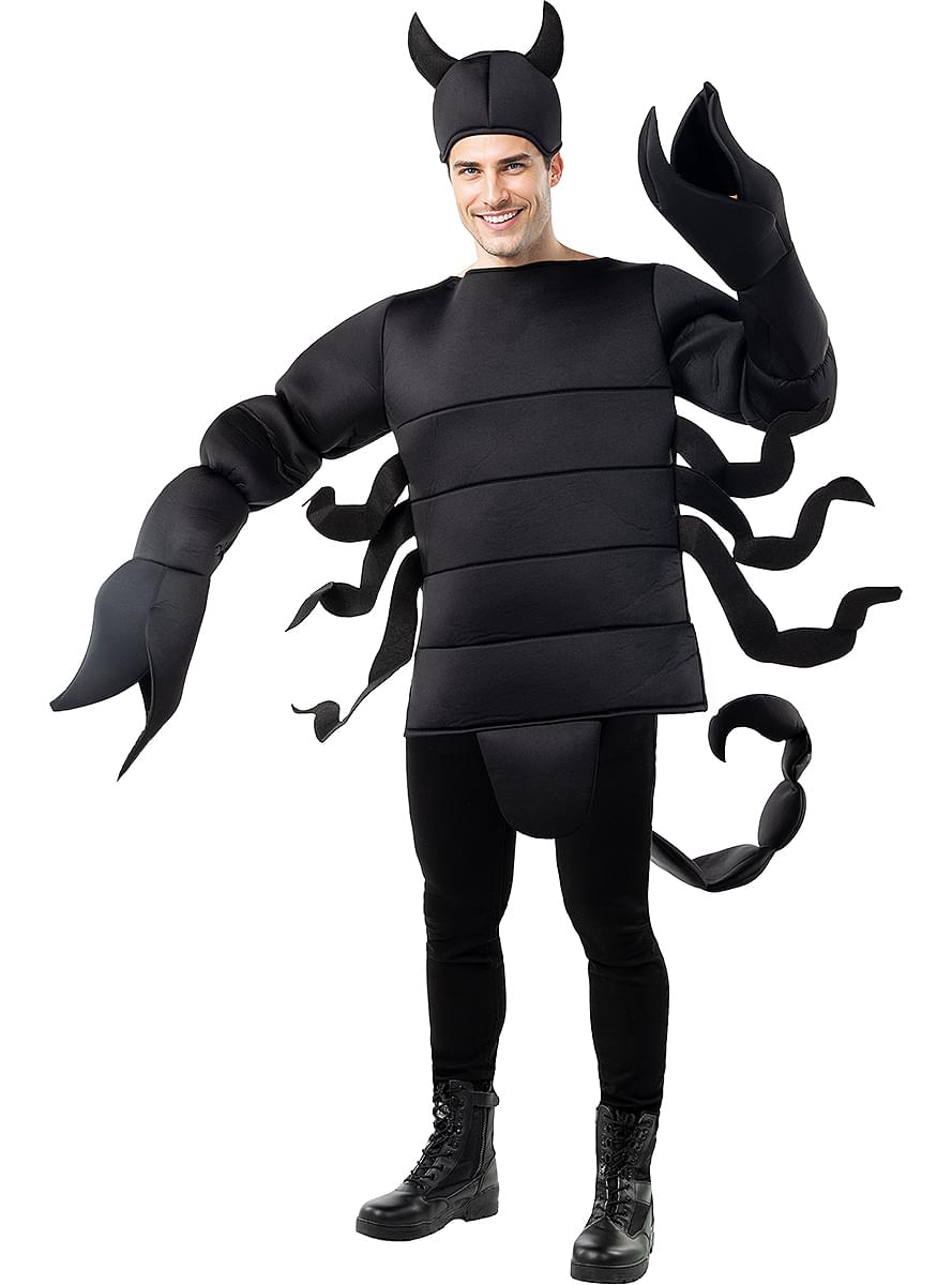 Scorpionkostym för vuxna