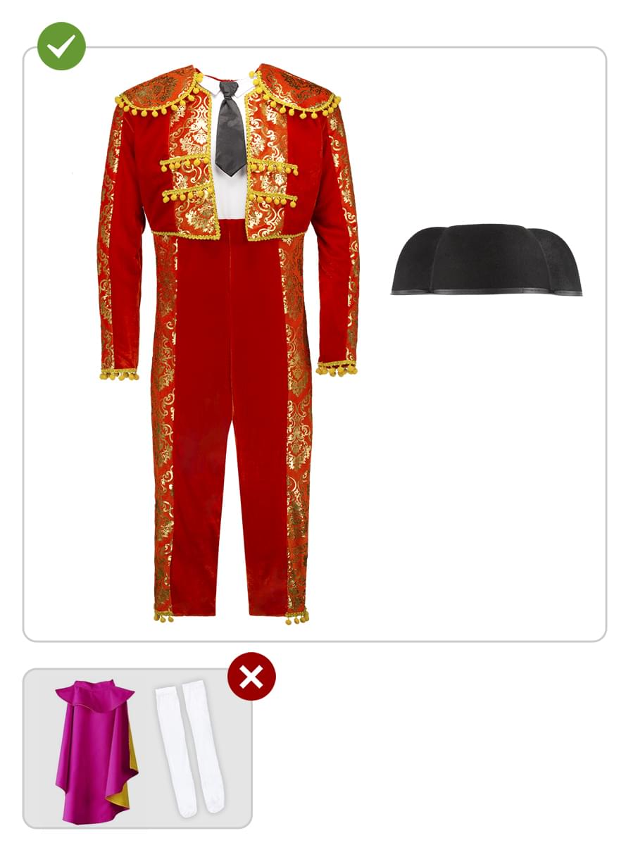 Costum de torero pentru bărbați