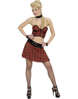 Costum de scoțiană provocatoare pentru femeie