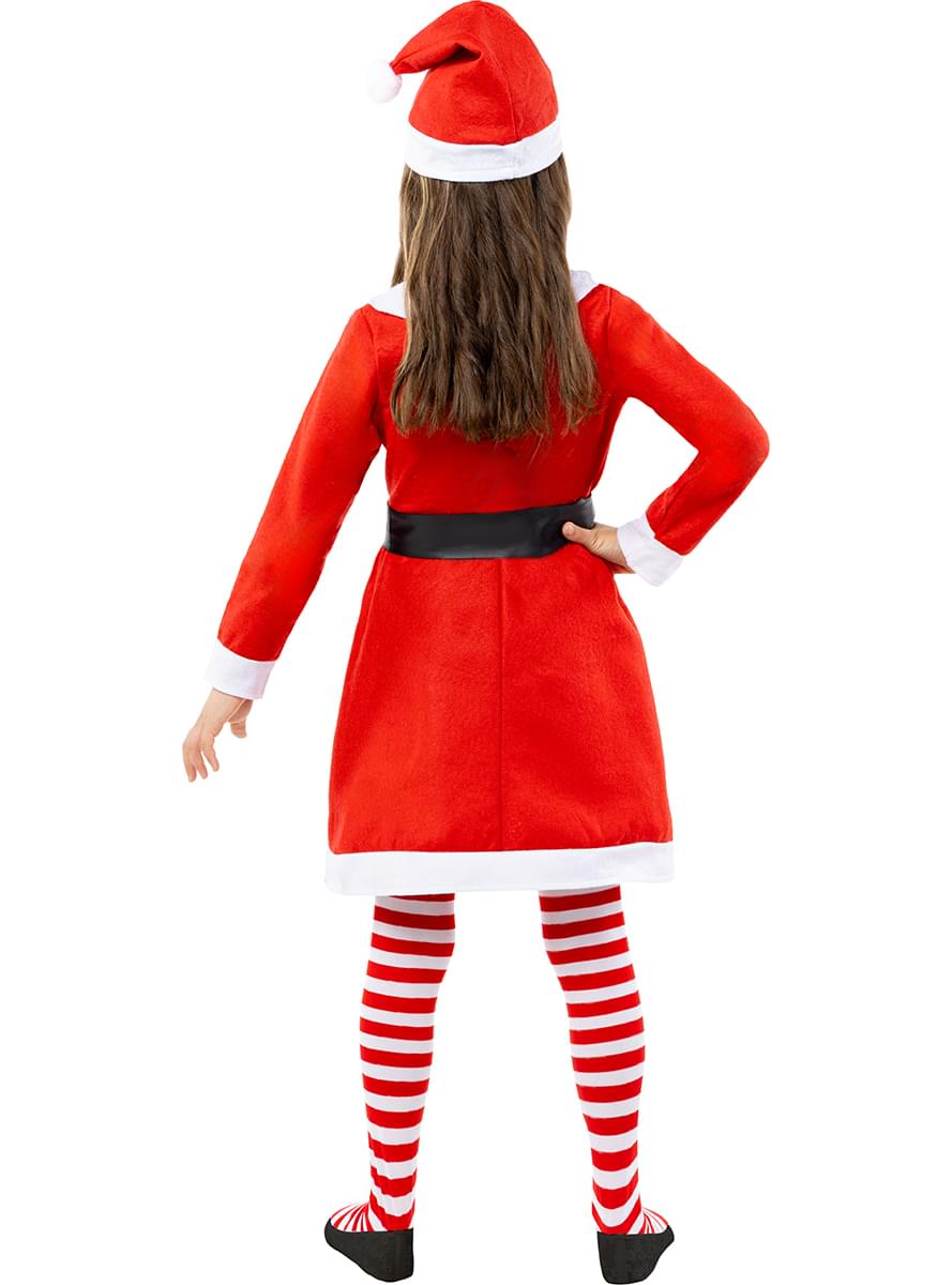 Costum de dna Crăciun pentru fete