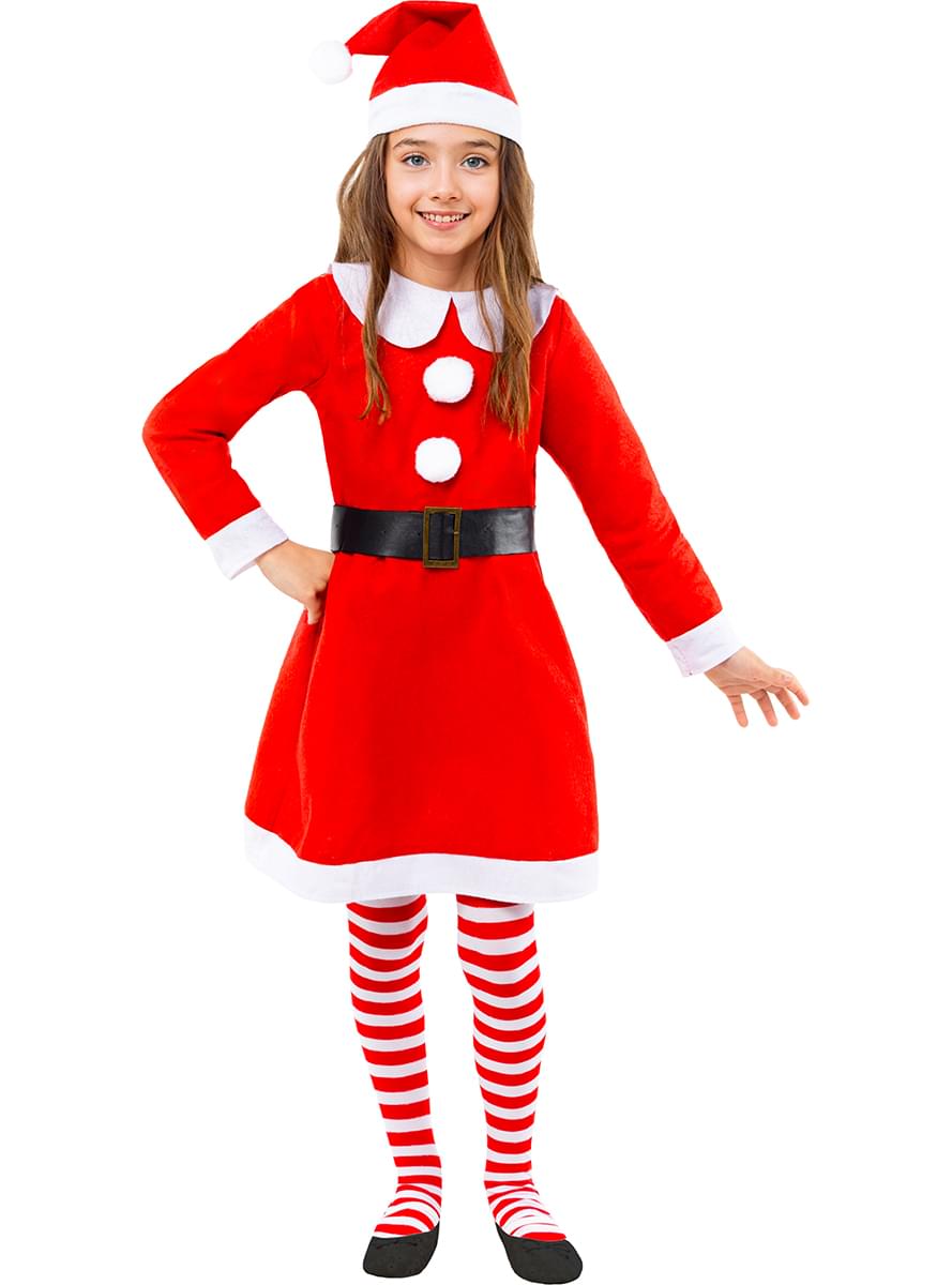 Mamma Noel búningur fyrir stúlkur