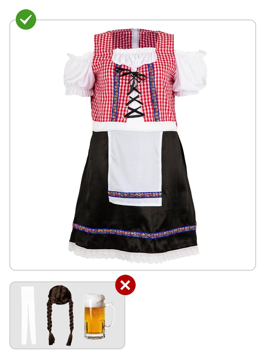 Oktoberfesti kostüüm naistele suurus suur
