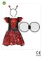 Costume da coccinella per bambina