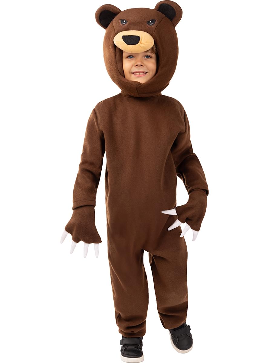 Disfraz de oso pardo para niños