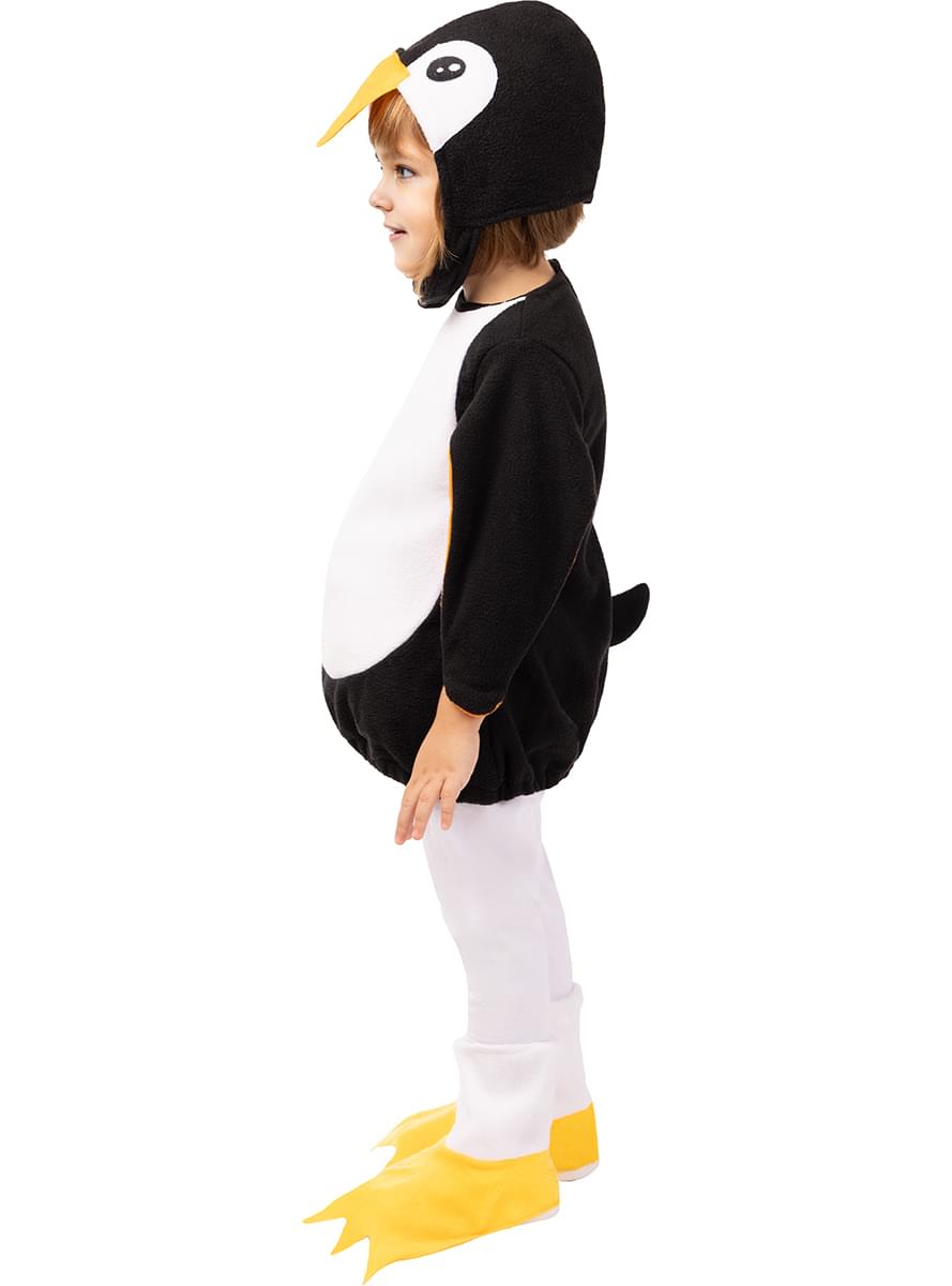 Fato de pinguim peluche para menino