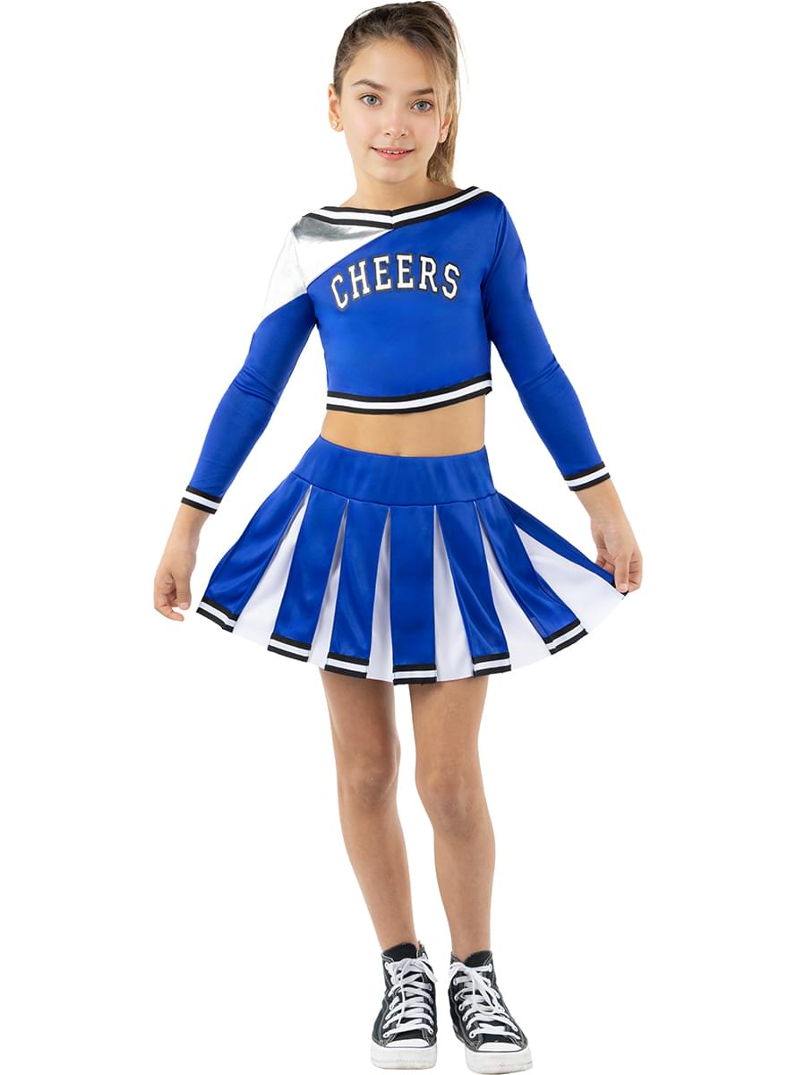 Strój cheerleaderki USA dla dziewczynki