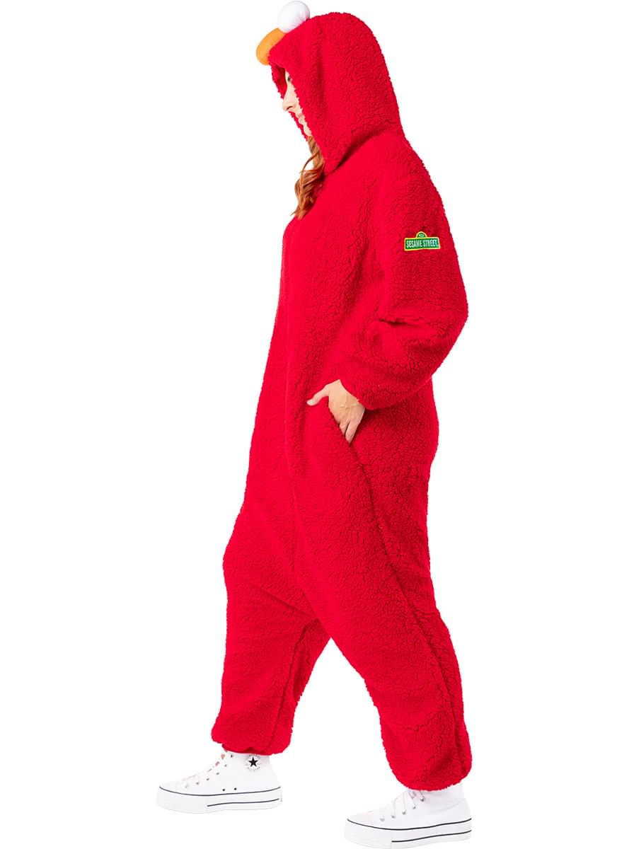 Elmo kostuum voor volwassenen - Sesamstraat