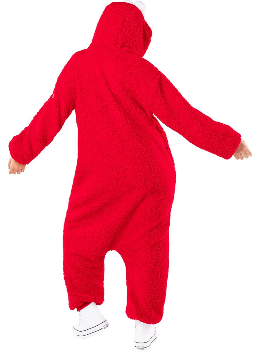 Elmo kostume til voksne - Sezamgade