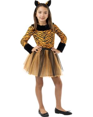 Fantasia de tigre para menina