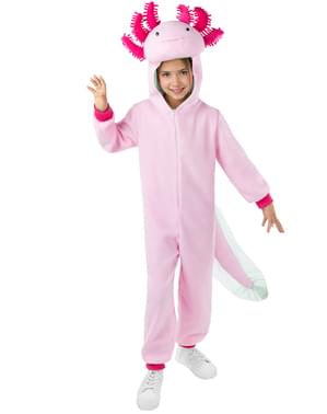 Axolotl costume for children