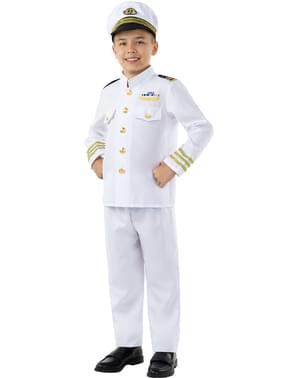 Costume da capitano della marina per bambino