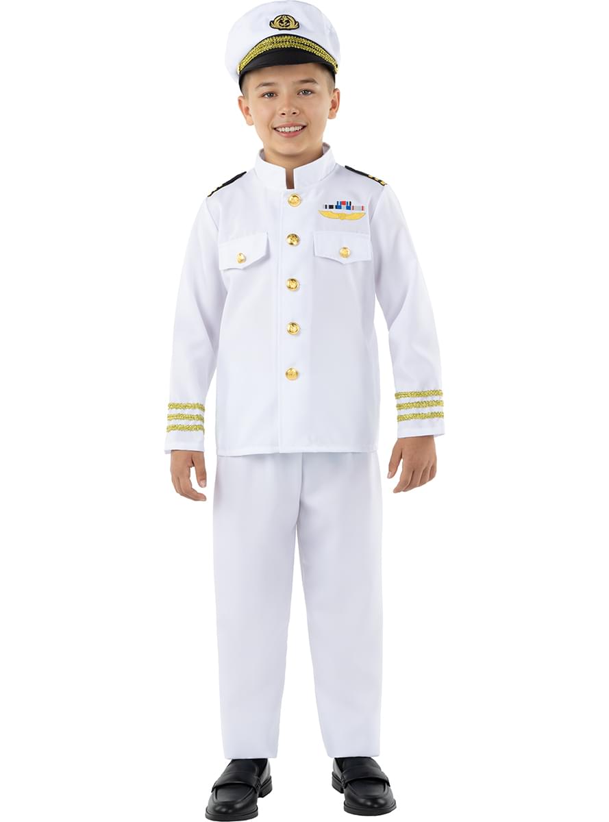 Costume da capitano della marina per bambino