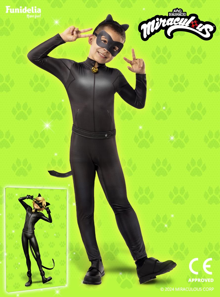 Costume di Cat Noir per bambino - Miraculous Ladybug