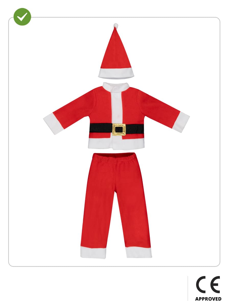 Kostiumas Santa Claus kūdikiams