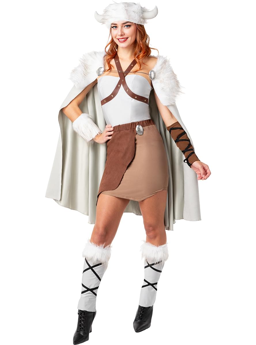 Seksīga vikingu kostīma sievietei