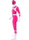 Costume Power Ranger rosa seconda pelle