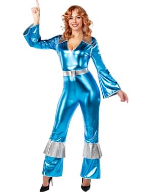 Costum Abba disco pentru femei mărime mare