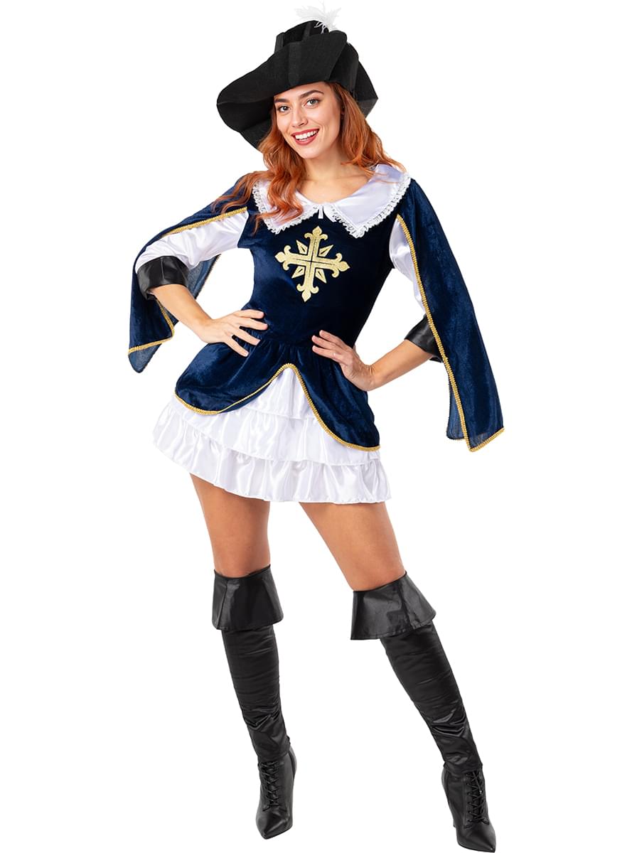 Déguisement de mousquetaire femme