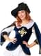 Musketeer costume for women