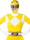 Disfraz Power Ranger amarillo segunda piel
