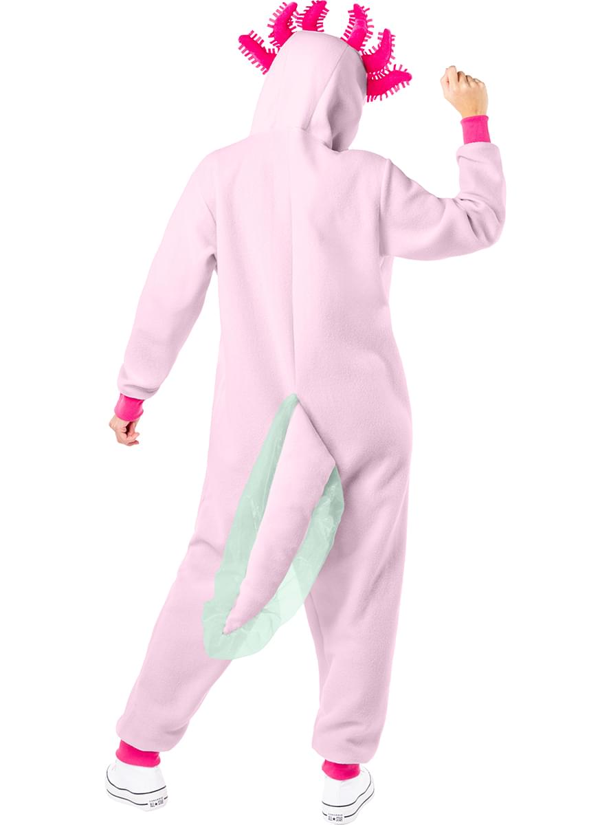 Costume di axolotl per adulti
