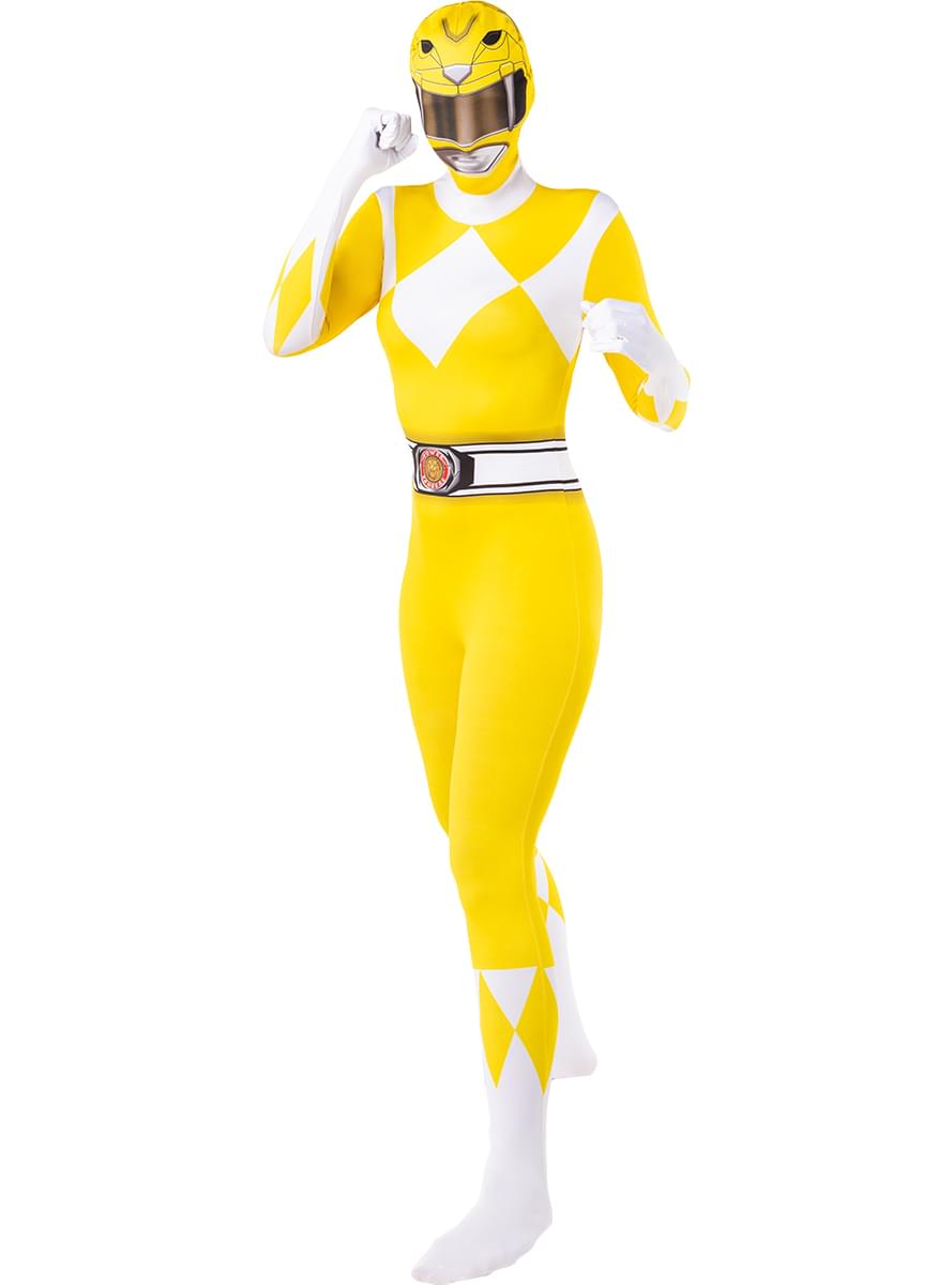 Kostým žltého Power Rangera druhá koža