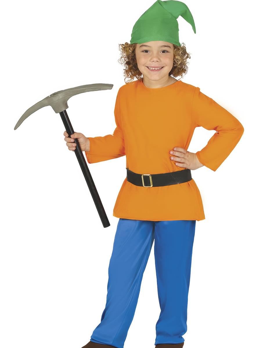 Snow White Dwarf Costume for Boys