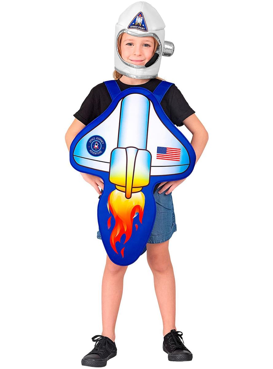 Astronauten-Raketen Kostüm für Kinder