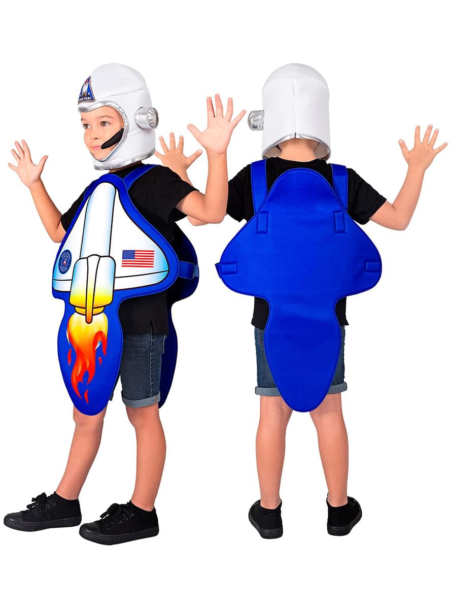 Astronauten-Raketen Kostüm für Kinder