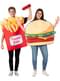 Hamburger Costume for Adults
