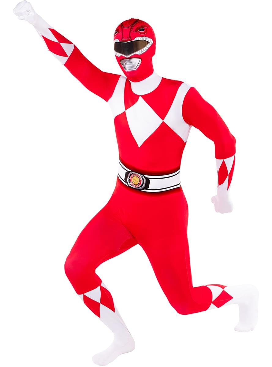 Red Power Ranger second skin costume