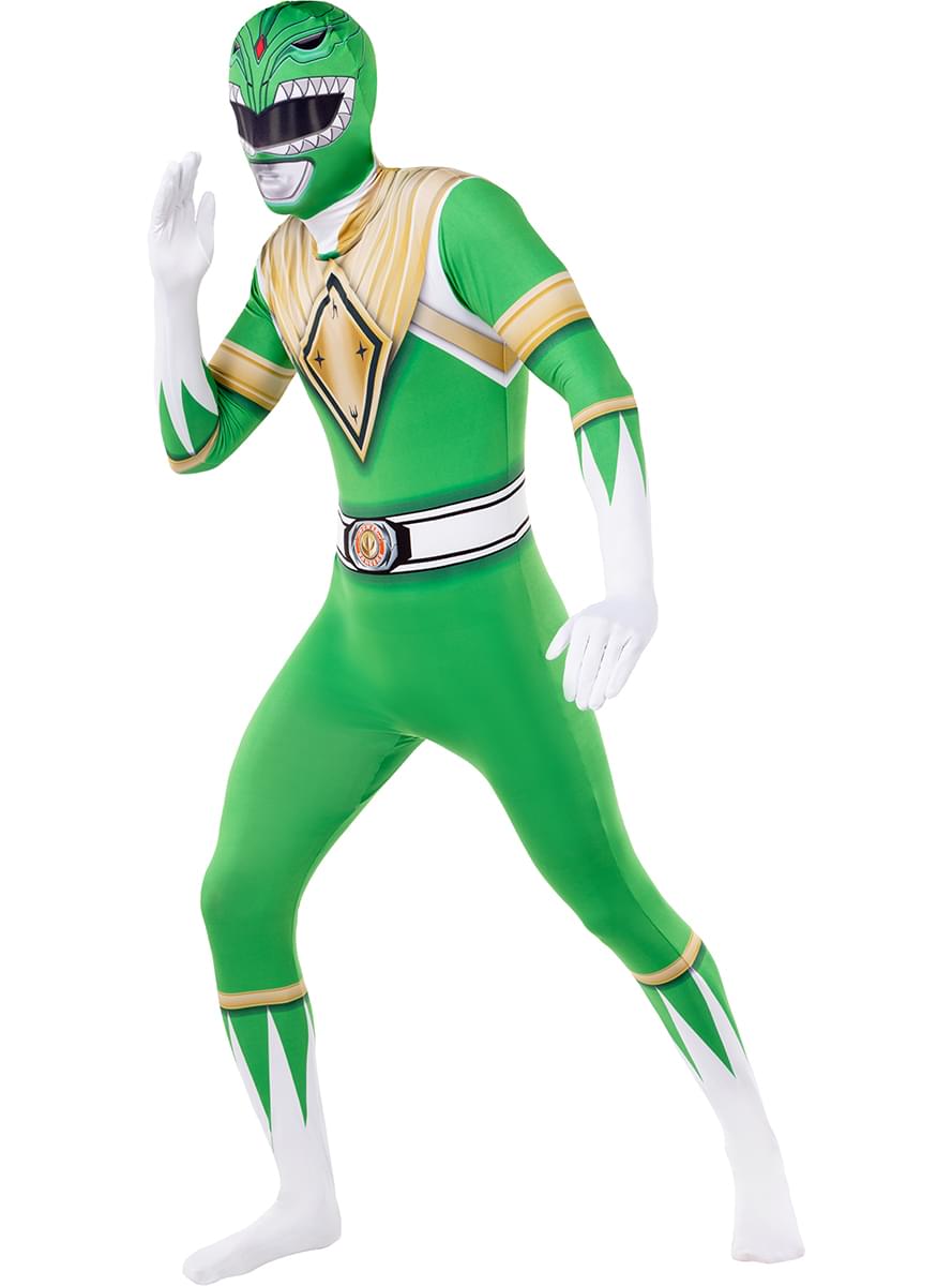 Зелено Power Ranger kostim druge kože velika veličina