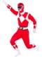 Rdeč Power Ranger kostim iz druge kože velikost L