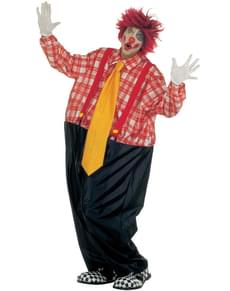 Man's Fat Clown Costume
