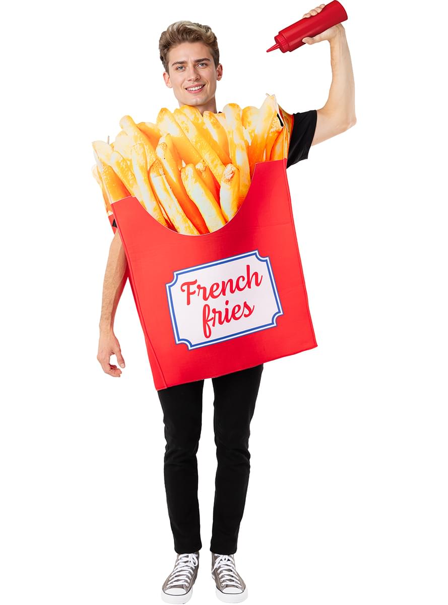 Adult French Fries Costume