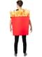 Costume da patatine per adulti