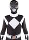 Črni Power Ranger kostum iz druge kože velikosti XL