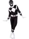 Fantasia Power Ranger Preto Segunda pele tamanho grande