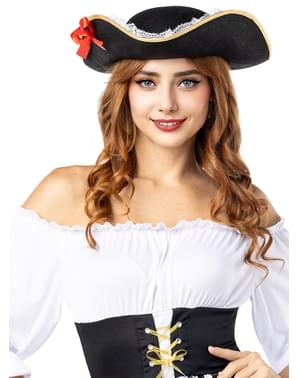 Chapeau de pirate femme