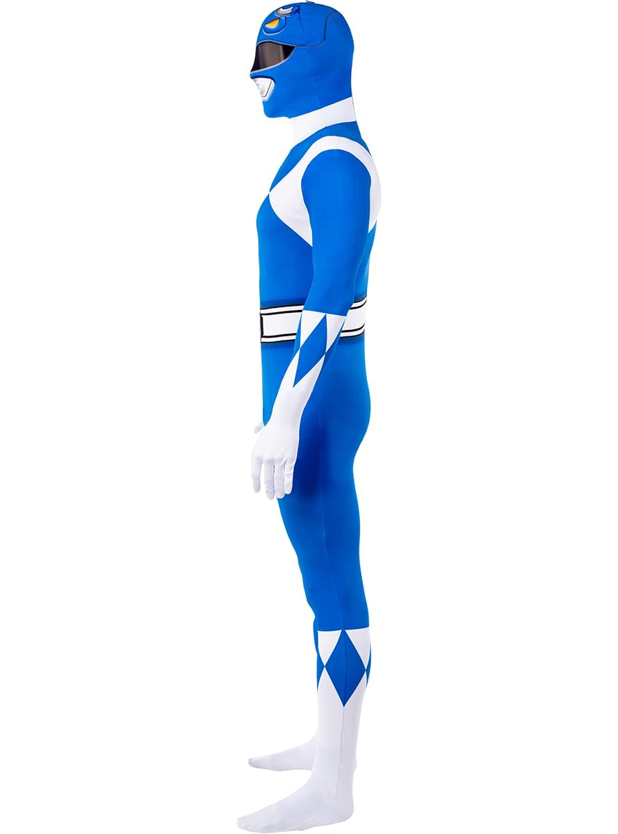 Modra Power Ranger kostum Druga koža