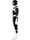 Power Ranger Sort Second Skin kostume