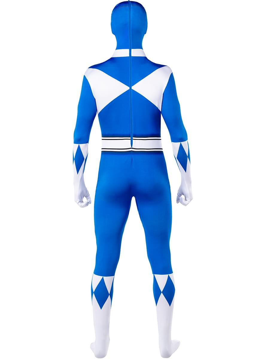 Modra Power Ranger kostum Druga koža
